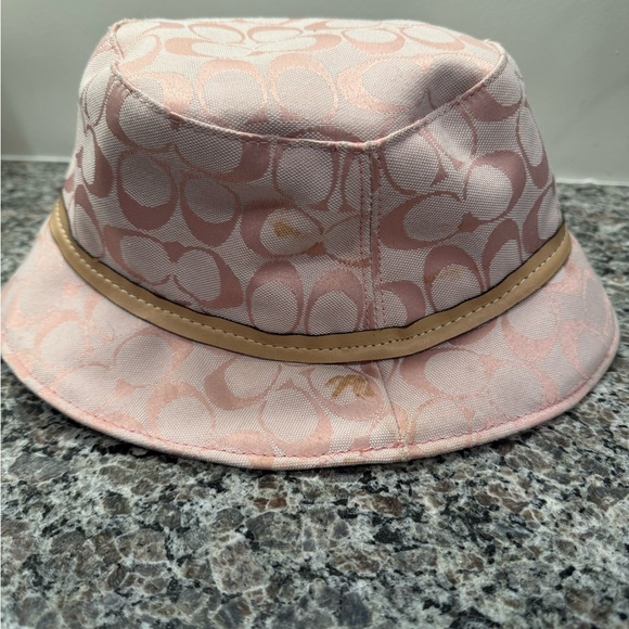 Coach y2k vintage pink signature bucket hat - Picture 4 of 8